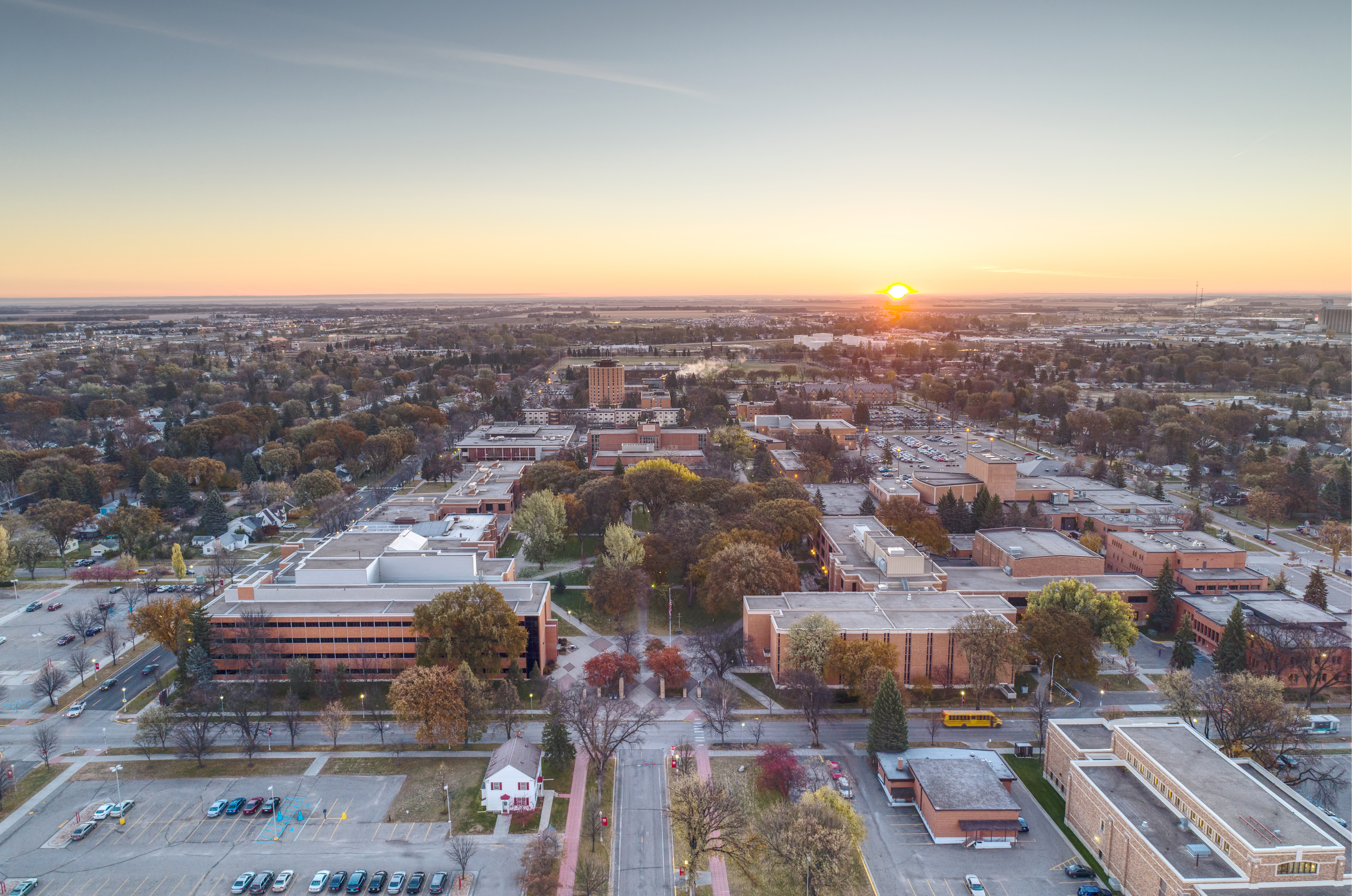 sunrise at MSUM